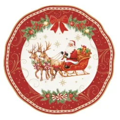 Set dezertných tanierov Christmas Heritage – Obrázok 2