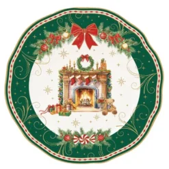 Set dezertných tanierov Christmas Heritage – Obrázok 3