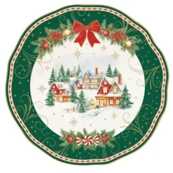 Set dezertných tanierov Christmas Heritage – Obrázok 4