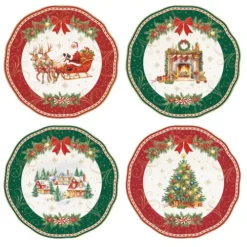 Set dezertných tanierov Christmas Heritage