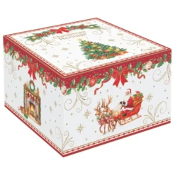 Šálka s podšálkou Christmas Heritage – Obrázok 2