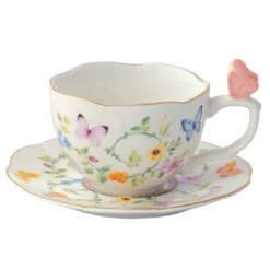 Alternative view of Set šálok s podšálkou Dancing Butterflies