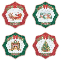 dezertny-tanier-porcelan-vianocny-easylife-vilen-R1002-CHER-1