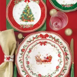 Set šálok s podšálkou Christmas Heritage – Obrázok 6