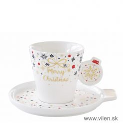 vilen-porcelan-vianocna-šalka s podšalkou