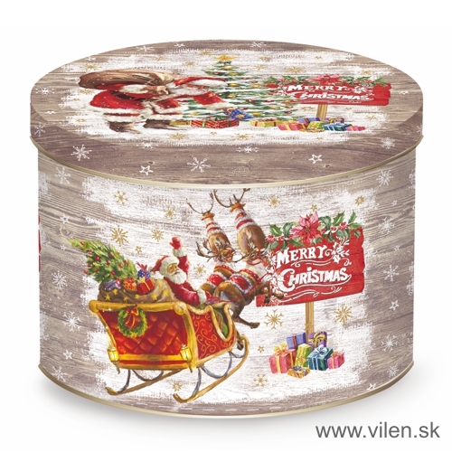 vilen-porcelan-vianočny hrnček v plechu
